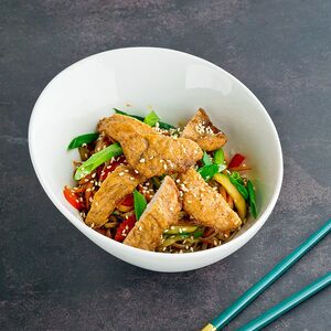 Удон с курицей