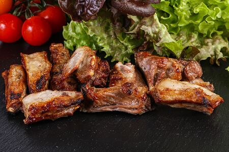 Шашлык из бараньих семечек