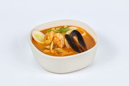 Суп Том ям с морепродуктами