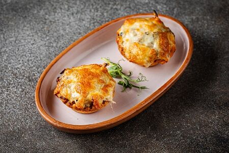 Жульен с курицей и грибами