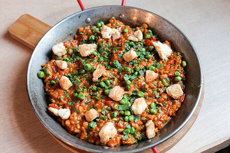 Паэлья с курицей