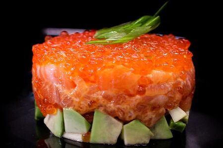 Тартар с Лососем