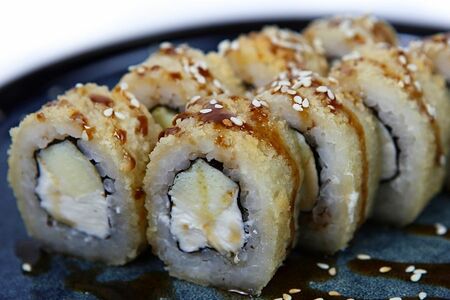 Темпурный ролл сливочный