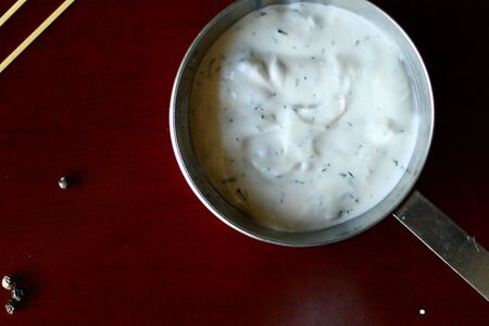 Сметанно-чесночный