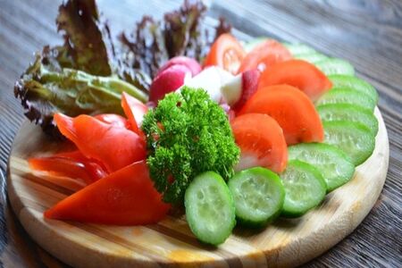 Нарезка овощная