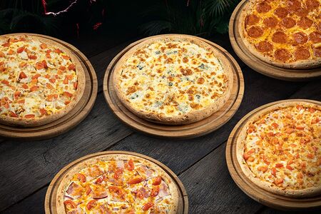 Корпоратив 5 больших пицц