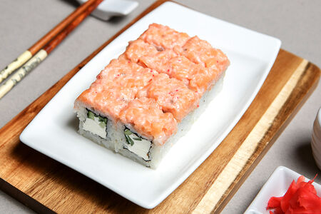 Филадельфия Лайт с рубленным лососем