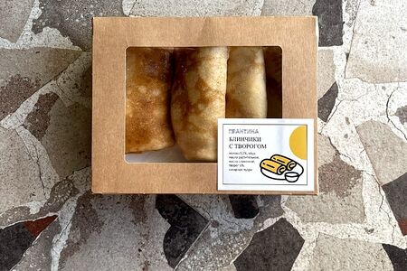 Блинчики с творогом