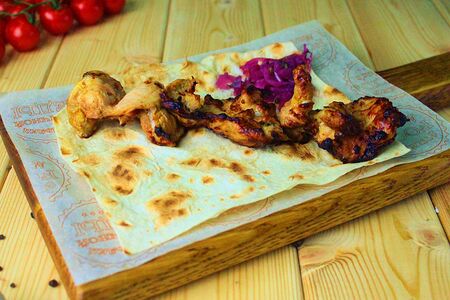 Шашлык из филе цыпленка