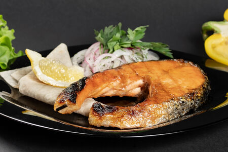 Шашлык из семги