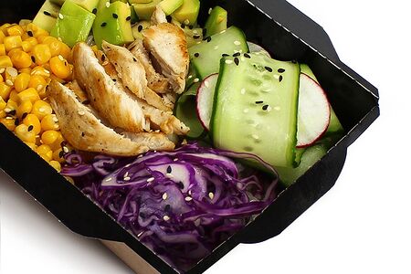 Боул с курицей