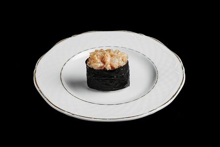 Гункан с морским окунем