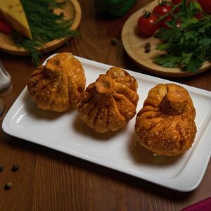 Хинкали жареные