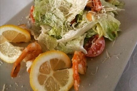 Цезарь с креветками