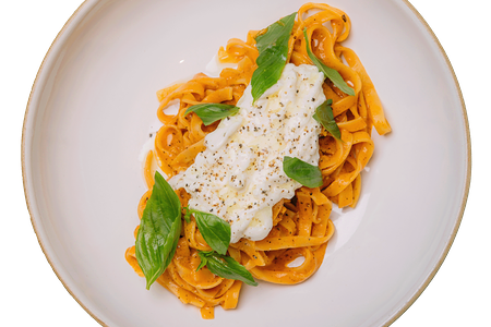 Тальятелле со страчателлой