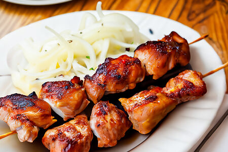 Шашлык из курицы