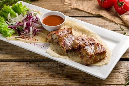 Шашлык из телячьей мякоти