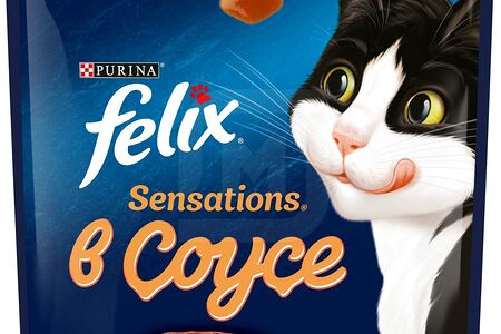 Felix Sensations Корм для кошек гов в томатном соусе