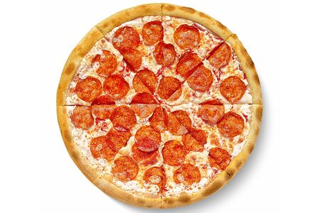 Пицца Пепперони дабл на толстом тесте