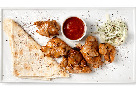 Шашлык из куриного бедра