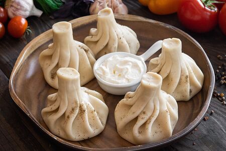 Хинкали свинина-говядина