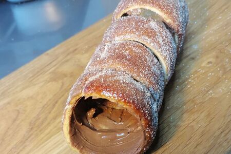 Трдельник с нуттелой