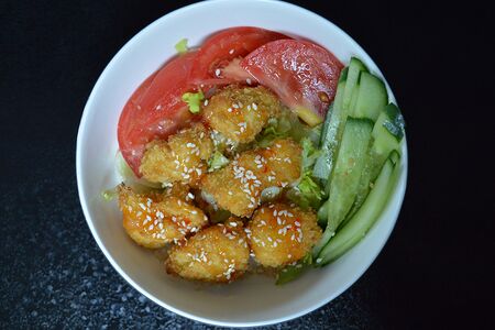 Курочка в кисло-сладком соусе