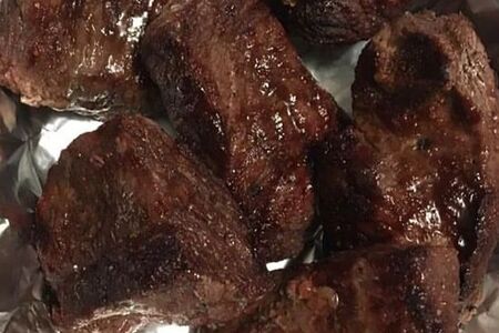 Шашлык из говяжьей шеи