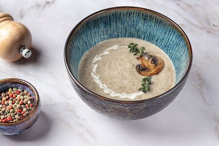 Крем-суп из шампиньонов