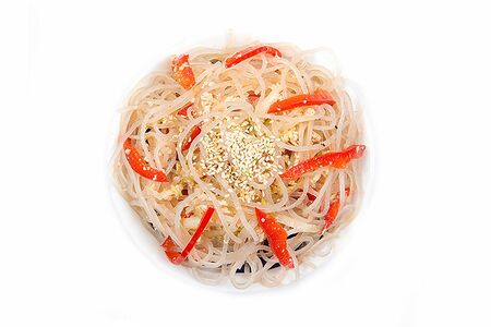 Лапша Рисовая с овощами