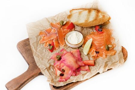 Ассорти лосося слабой соли