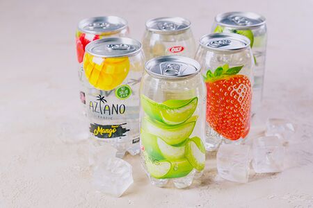 Корейский напиток Aziano Sparkling
