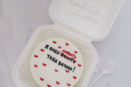 Бенто-торт Любить-бесить