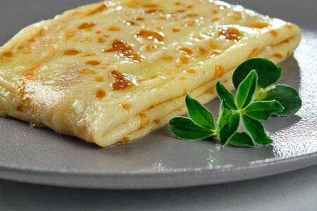 Просто блин со сливочным маслом