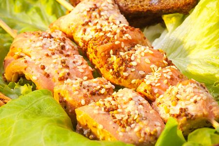 Куриный шашлык