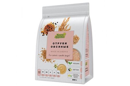 Отруби овсяные Компас здоровья