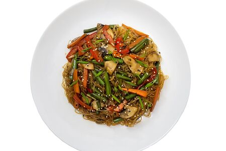 Вок Фунчоза с овощами