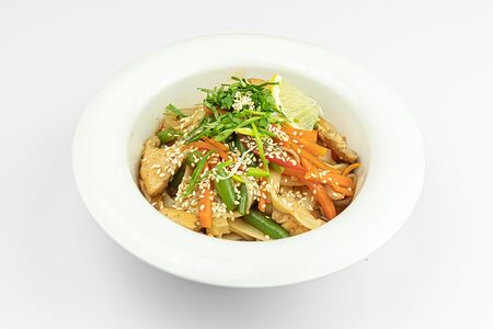 Wok c курицей