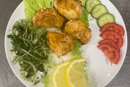 Куриная грудка на мангале