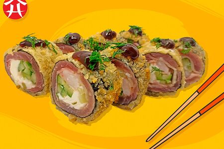 Анти-фитнес ролл без риса