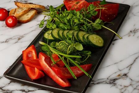 Овощная тарелка