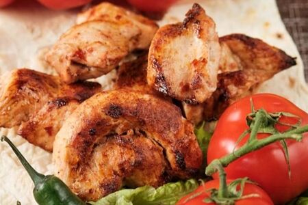 Шашлык из cвинoй шеи