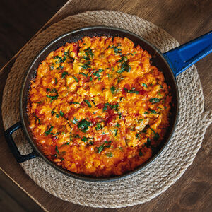 Ձվածեղ լոլիկով