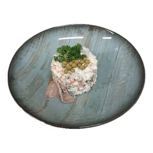 Салат Оливье с языком