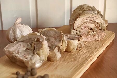 Рулет из куриного филе