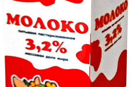 Молоко пастеризованное 3,2% Тереньгульский Мз
