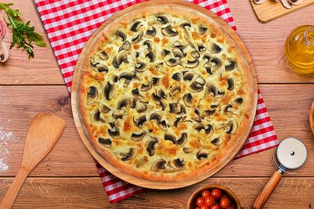 Грибная пицца