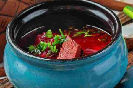 Борщ с говядиной