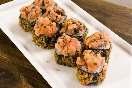 Тартар с лососем