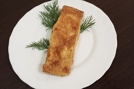Камбала жареная